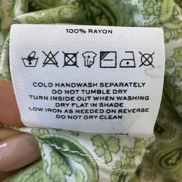 Faithfull The Brand Le Galet Paisley Print Midi Dress - Picture 15 of 15